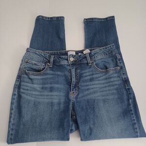 Time And Tru Mid Rise Straight Jeans Sz 12